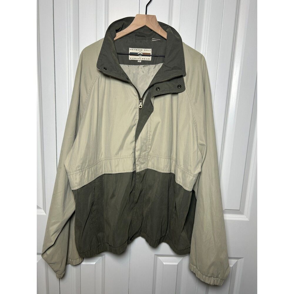 Vintage Members Only Casualwear Colorblock Jacket Mens 3XL 90s gorpcore